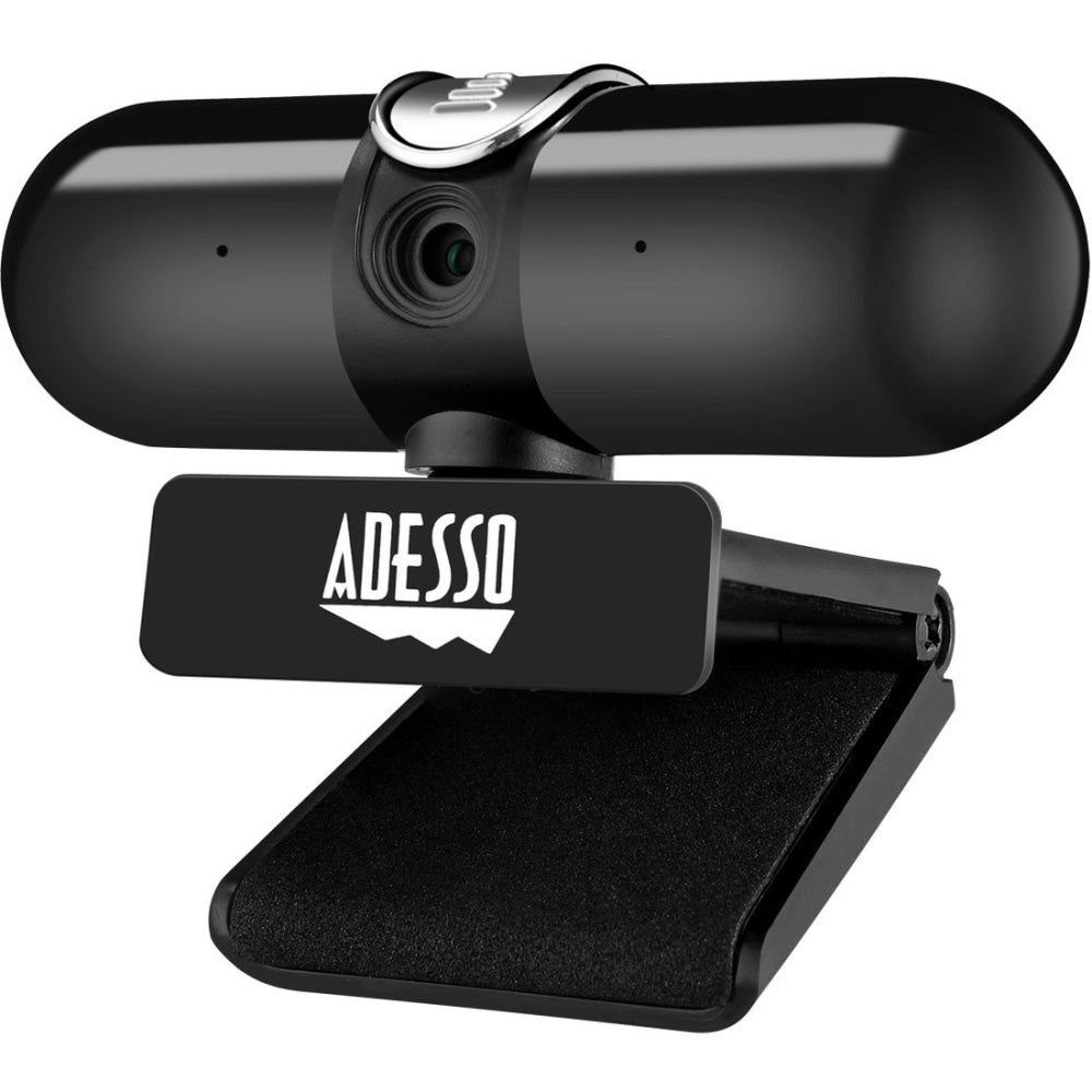 Adesso CyberTrack CyberTrack H7 Webcam - 4 Megapixel - 30 fps - USB 2.0 - TAA Compliant - 2560 x 1440 Video - CMOS Sensor - Auto-focus - Microphone