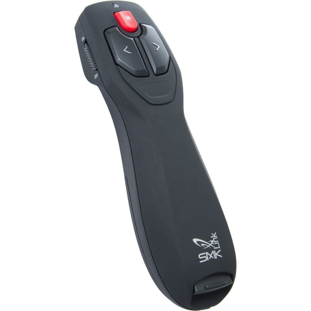 SMK-Link RemotePoint Ruby Pro Wireless Presentation Remote Control with Red Laser Pointer (VP4592) - Wireless PowerPoint Remote with red laser pointer, a 70-foot range and no learning curve (macOS & WIndows)