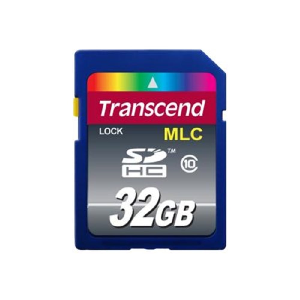 Transcend - Flash memory card - 32 GB - Class 10 - SDHC