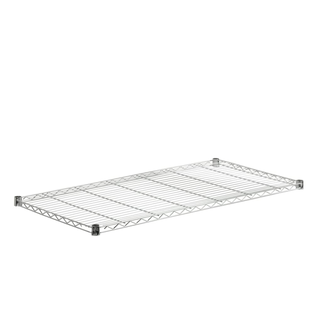 Honey-Can-Do Plated Steel Shelf, Supports 350 Lb, 1inH x 18inW x 48inD, Chrome