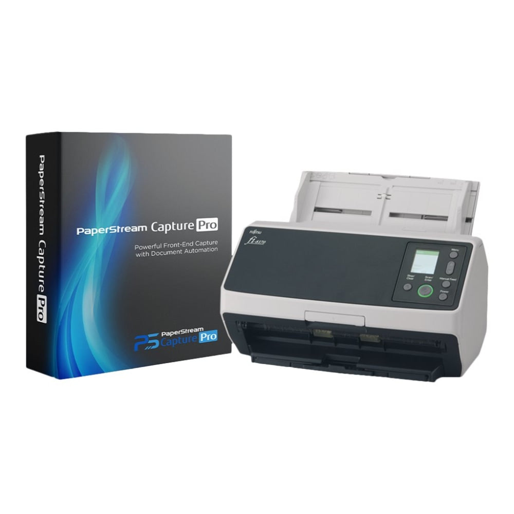 Ricoh fi-8170 - Deluxe - document scanner - Dual CIS - Duplex -  - 600 dpi x 600 dpi - up to 70 ppm (mono) / up to 70 ppm (color) - ADF (100 sheets) - up to 10000 scans per day - Gigabit LAN, USB 3.2 Gen 1x1