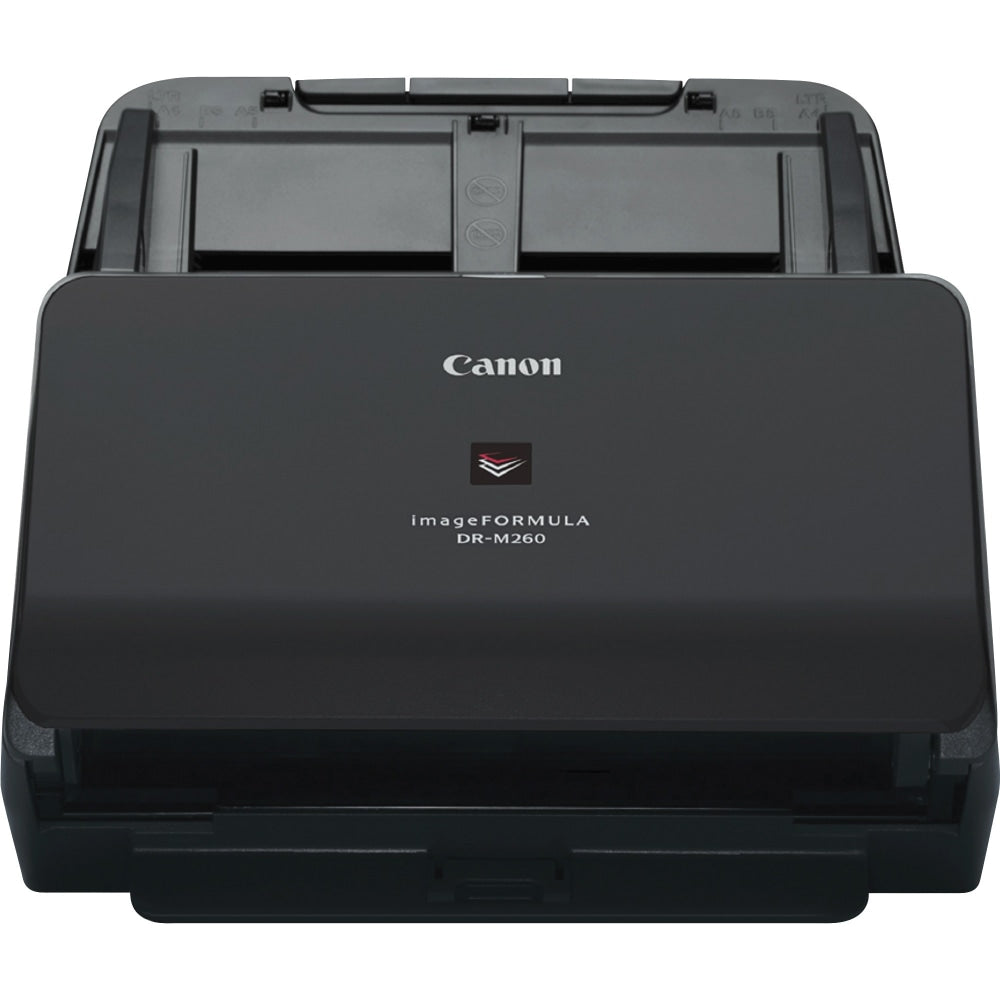 Canon imageFORMULA DR-M260 Sheetfed Scanner - 600 dpi Optical - 24-bit Color - 60 ppm (Mono) - 60 ppm (Color) - Duplex Scanning - USB