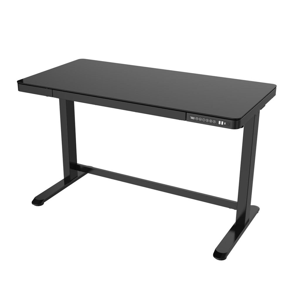 FlexiSpot Comhar Electric 48inW Height Adjustable Desk, Black