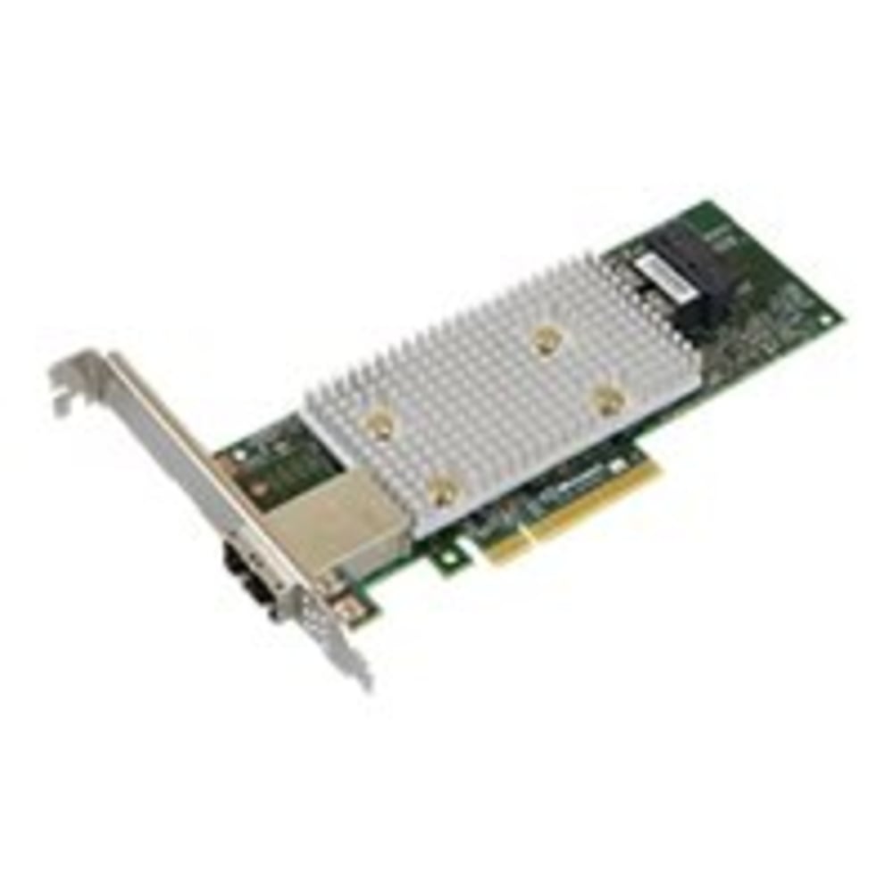 Microchip Adaptec SmartRAID 3154-8i8e - Storage controller (RAID) - 8 Channel - SATA 6Gb/s / SAS 12Gb/s - low profile - RAID RAID 0, 1, 5, 6, 10, 50, 60, 1ADM, 10ADM - PCIe 3.0 x8