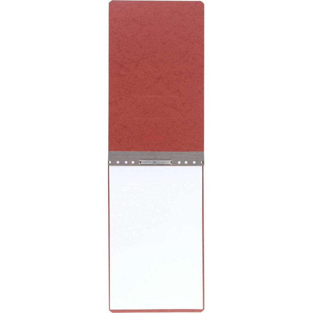 ACCO Presstex Top-Bound Report Binder, 2-3/4in CC, 8-1/2in x 14in, 60% Recycled, Red