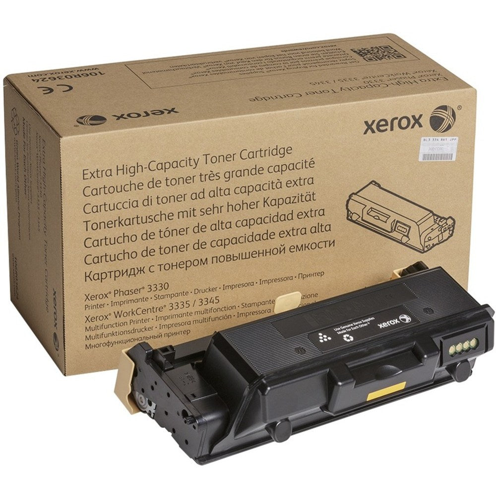 Xerox 3330/3300 Black Extra-High Yield Toner Cartridge, 106R03624