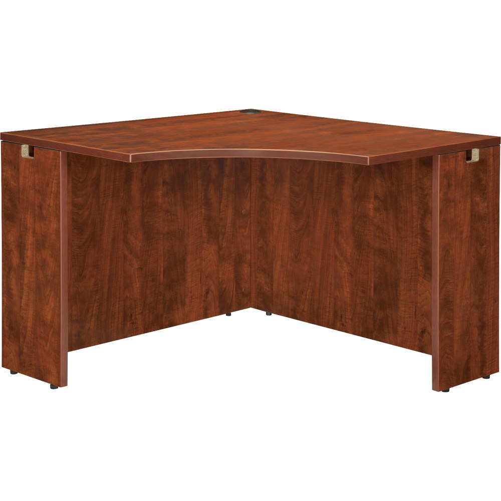 Lorell Essentials 42inW Corner Computer Desk, Cherry