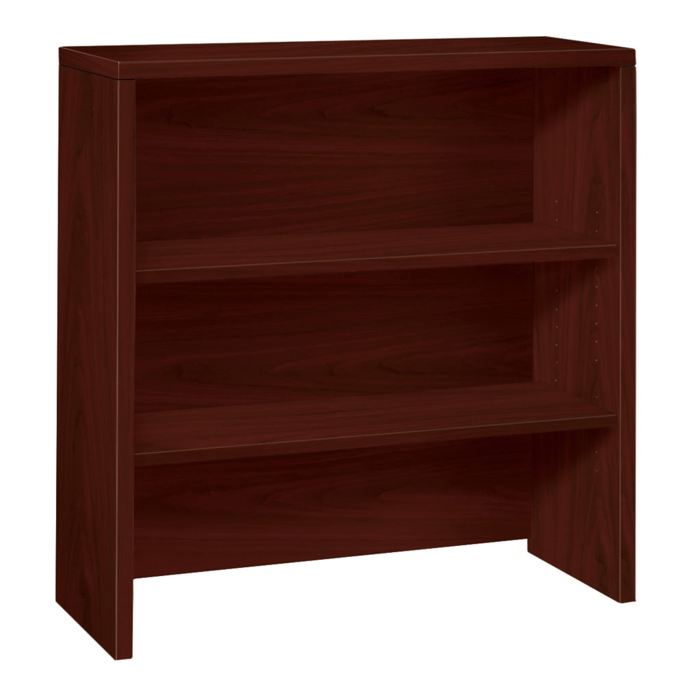 HON 10500 Series 36inW Bookcase Hutch, Mahogany