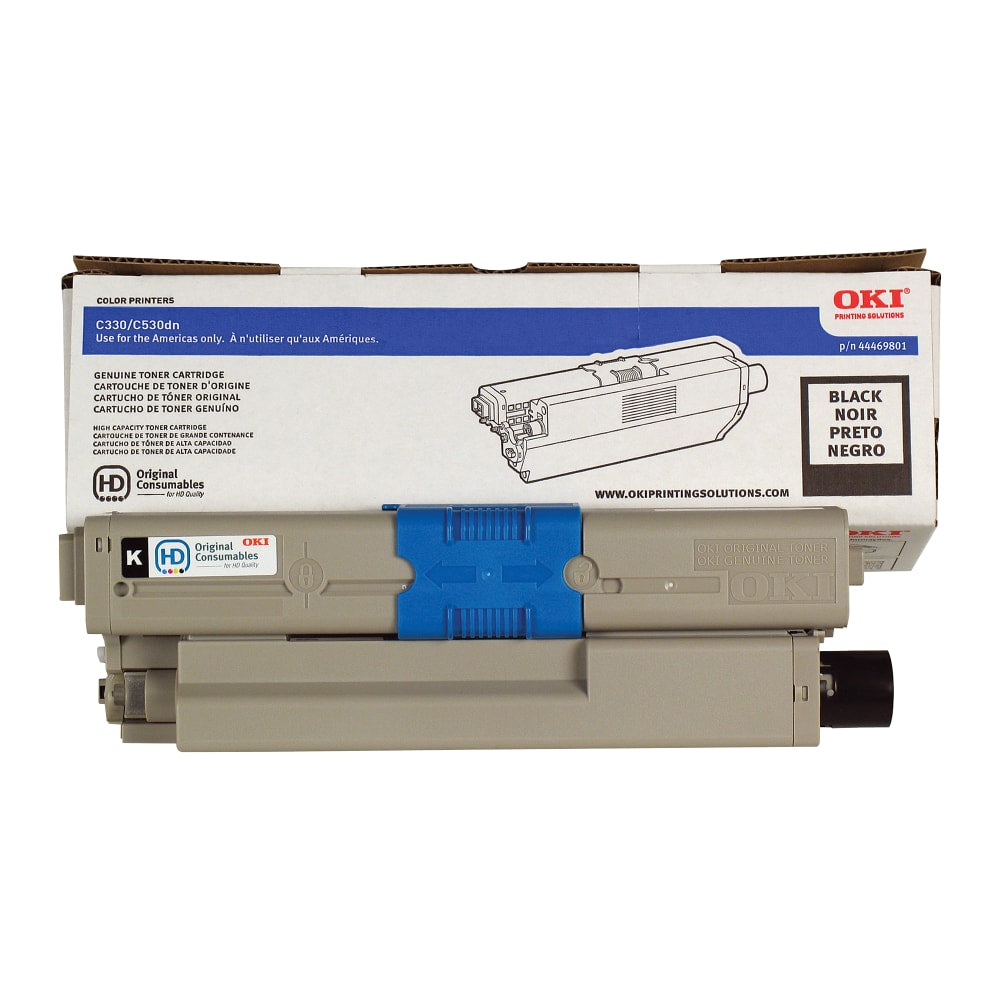 OKI 44469801 Black Toner Cartridge