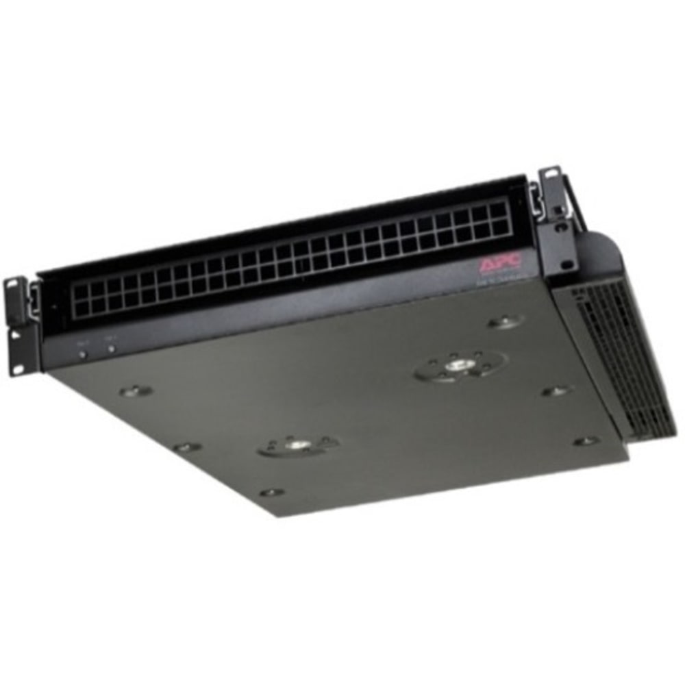 APC by Schneider Electric ACF201BLK Rack Side Air Distribution System - 260 CFM - Rack-mountable - Black - IT - Black - 2U - 120 V AC - 150 W