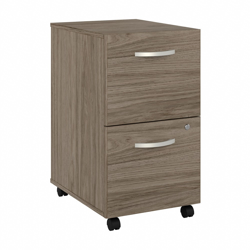 Bush Business Furniture Studio C 21inD Vertical 2-Drawer Mobile File Cabinet, Modern Hickory, Delivery