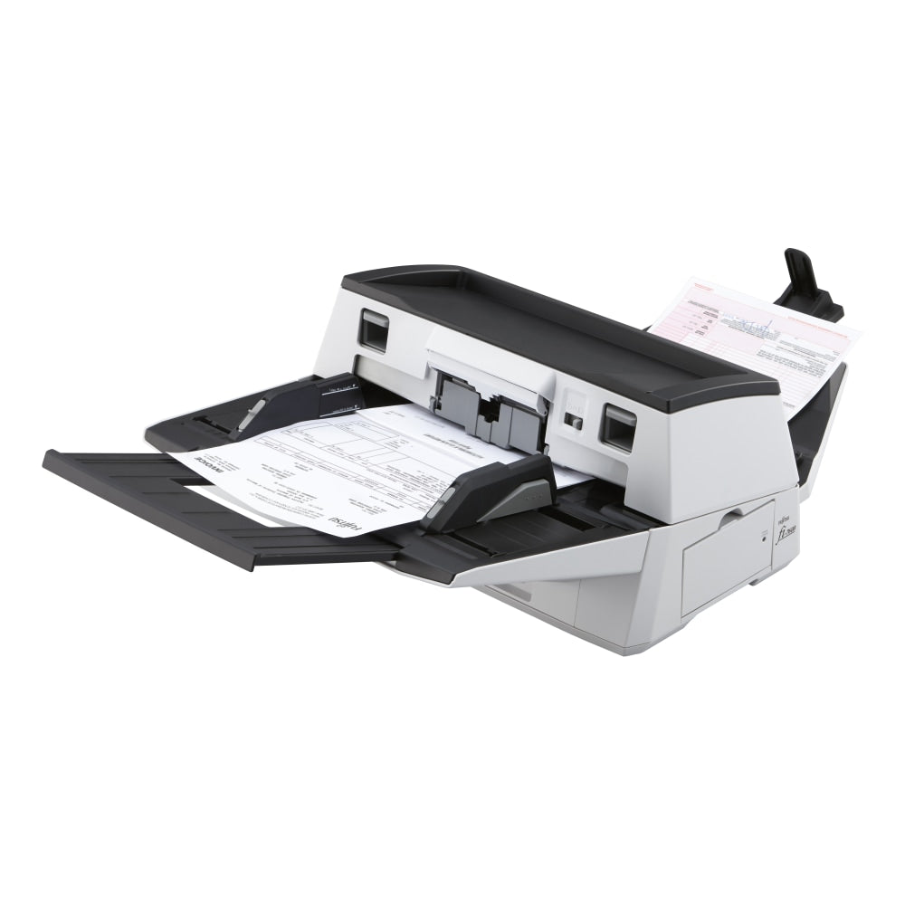 Ricoh fi 7600 - Document scanner - Dual CCD - Duplex -  - 600 dpi x 600 dpi - up to 100 ppm (mono) / up to 100 ppm (color) - ADF (300 sheets) - up to 30000 scans per day - USB 3.1 Gen 1