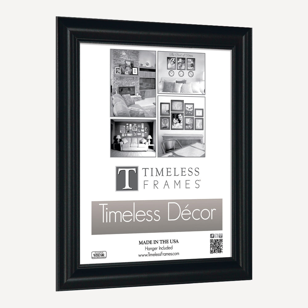 Timeless Frames Boca Wall Frame, 9in x 12in, Black