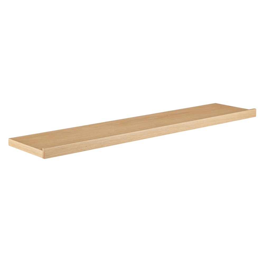 Eurostyle Bianca 48in Floating Shelf, Oak