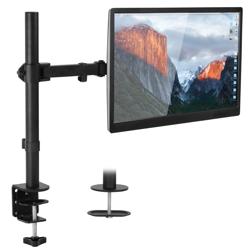 Mount-It! Monitor Arm Desk Mount, Black, MI-2751