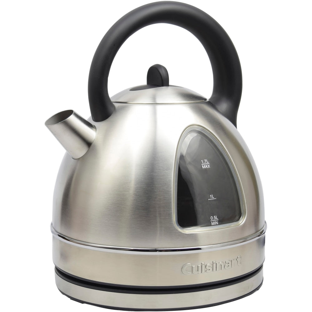 Cuisinart 7-Cup Cordless Electric Kettle, 11-13/16inH x 8-1/4inW x 8-1/4inD, Silver