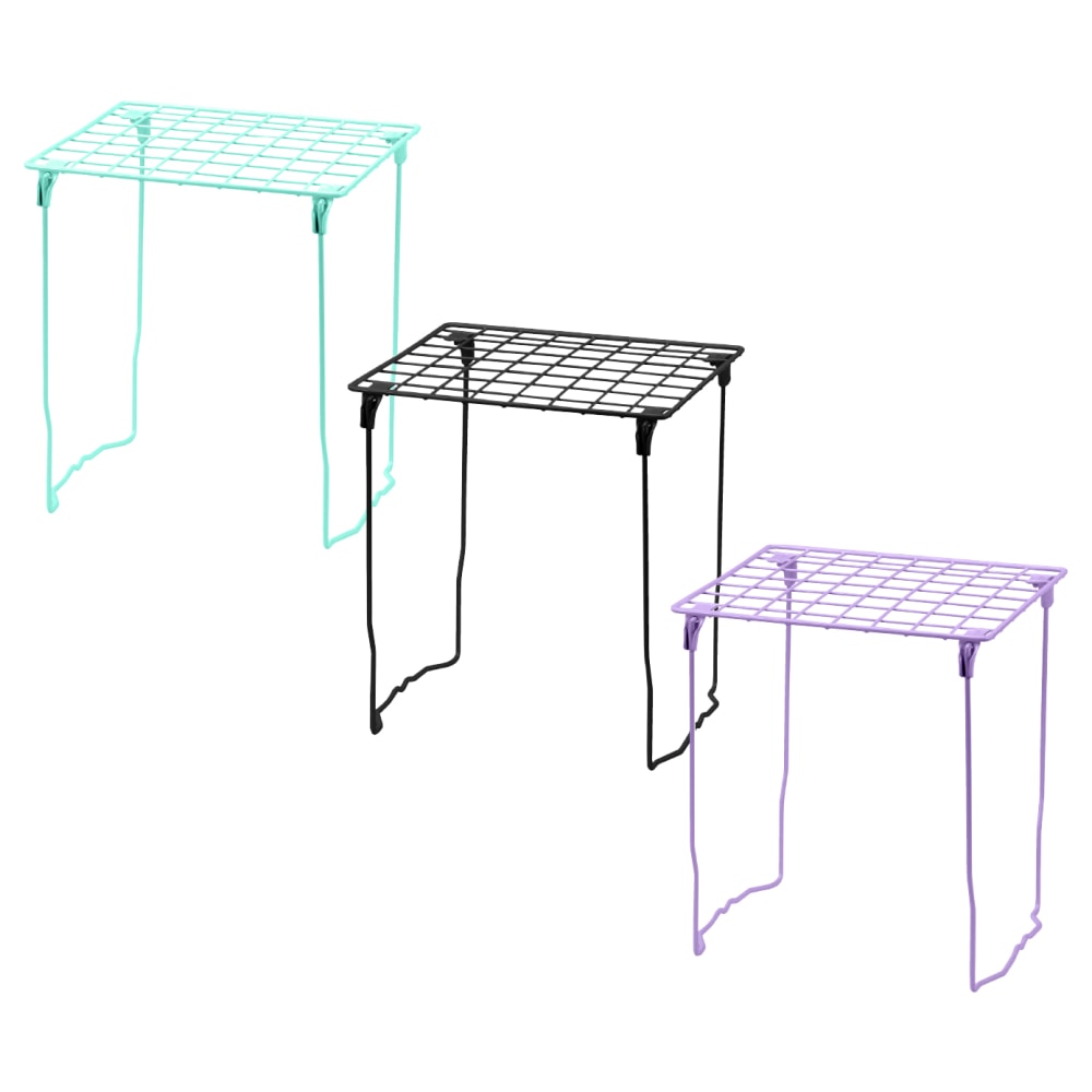LockerMate By Bostitch Wire Locker Stac-A-Shelf, 12-1/2inH x 10inW x 11-1/2inD, Assorted Colors