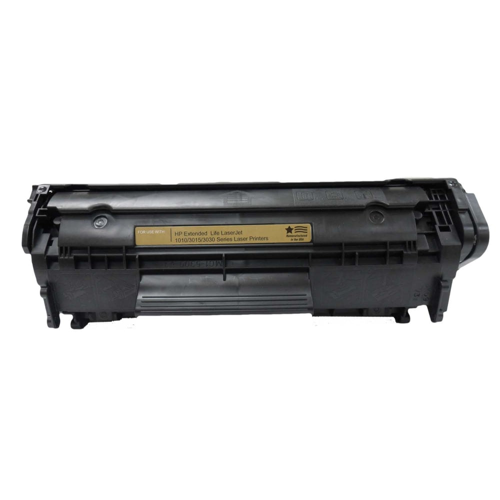 Hoffman Tech Remanufactured Black Extra-High Yield Toner Cartridge Replacement For HP 12A, Q2612A, 677-12E-HTI