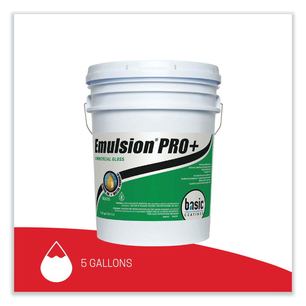 Betco Emulsion Pro+ Floor Finish And Sealer, 5 Gallon