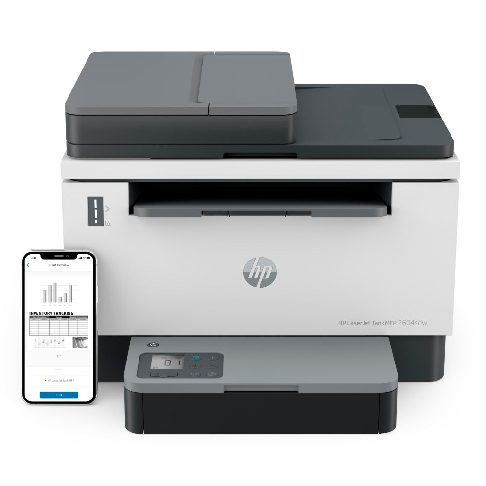 HP LaserJet Tank MFP 2604sdw Wireless Laser All-in-One Monochrome Printer