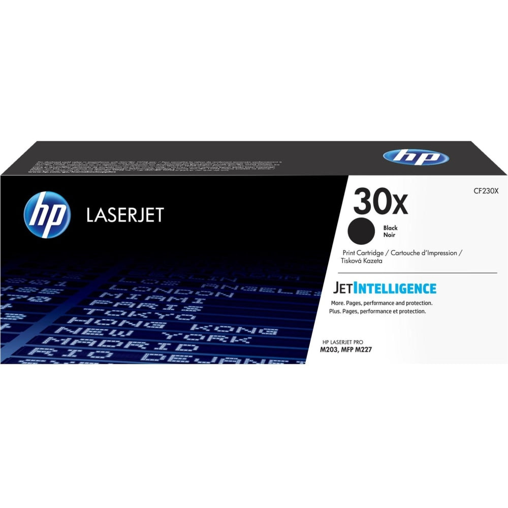 HP 30A Black Toner Cartridge, CF230XC