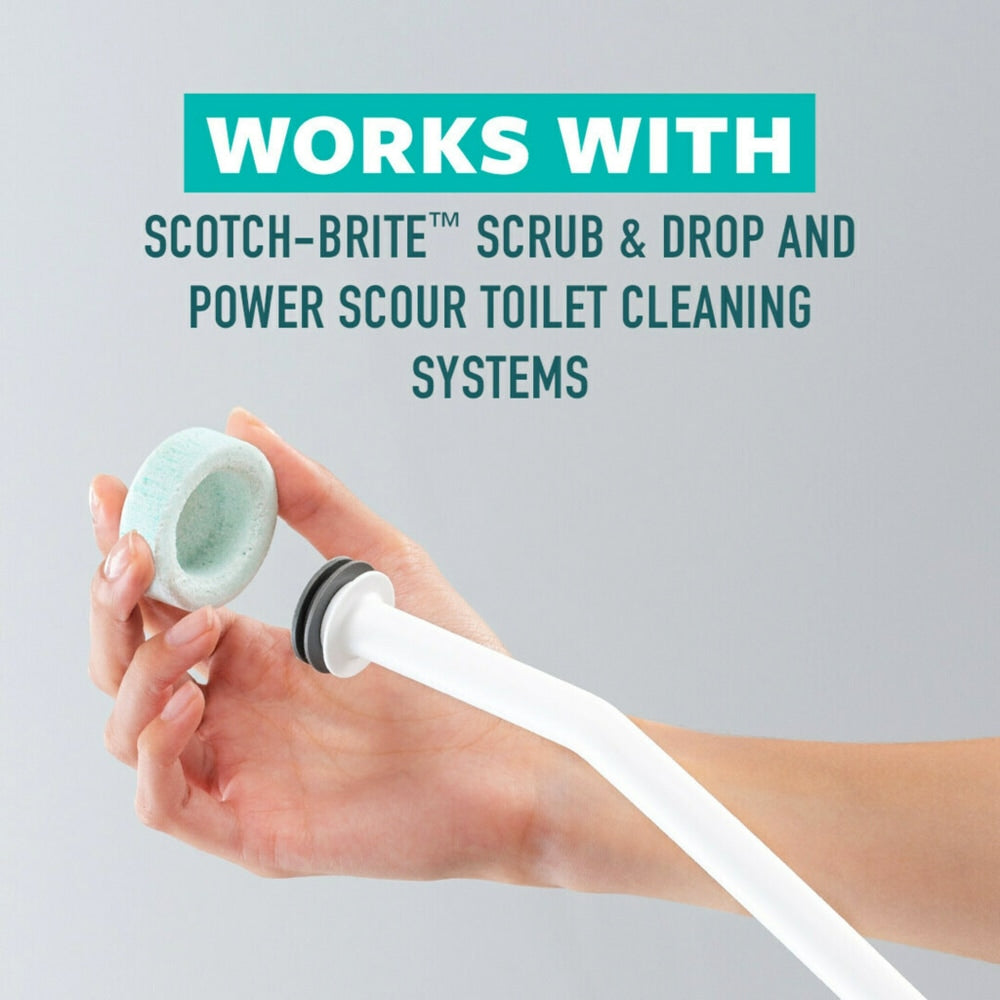 Scotch-Brite Scrub & Drop Toilet Bowl Cleaner Refills, 6 Disposable Toilet Cleaner Tablets