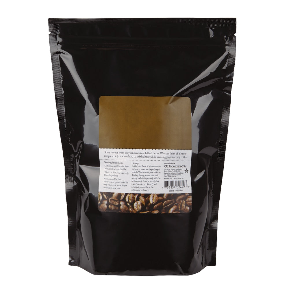 Executive Suite Coffee, Breakfast Blend, 2 Lb Per Bag