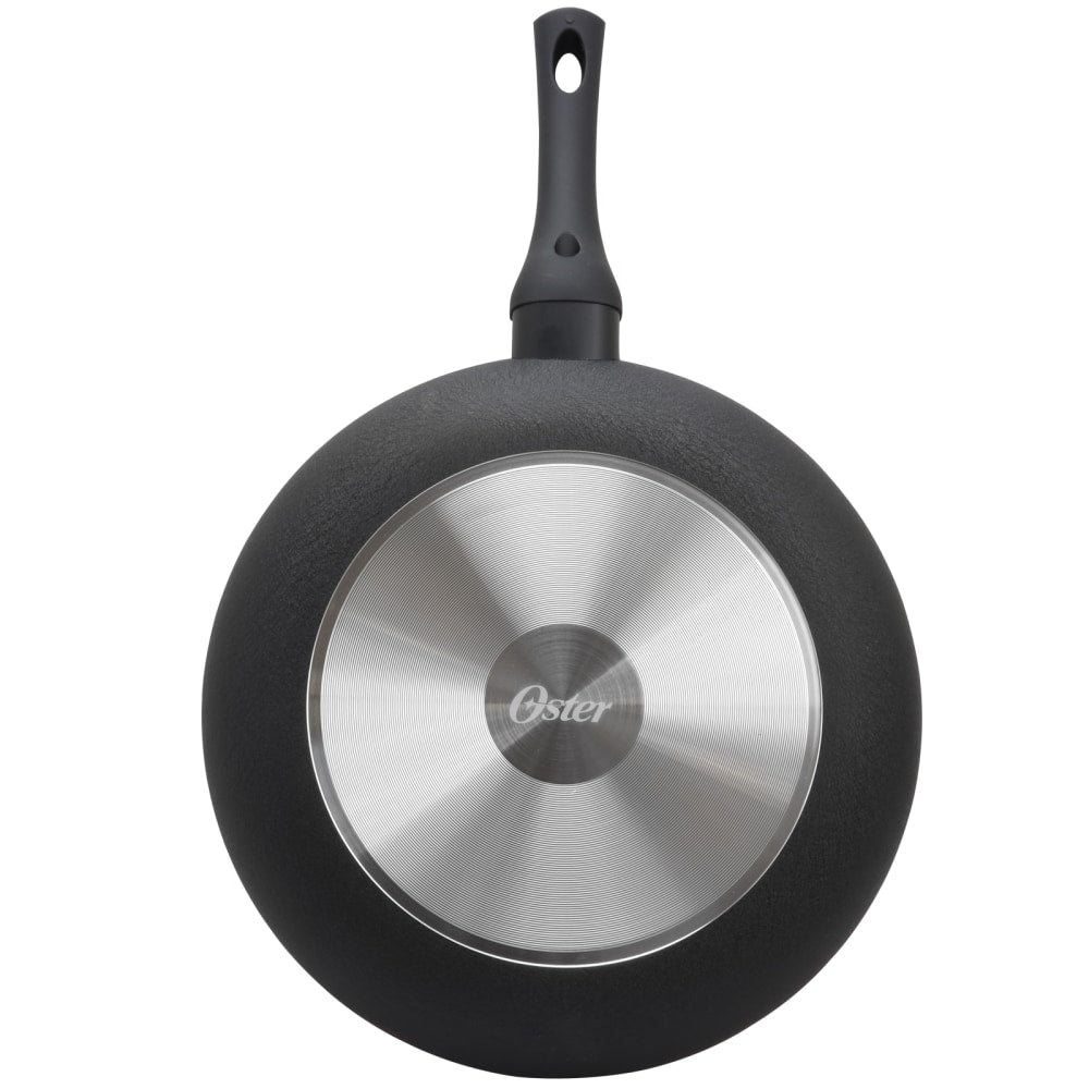 Oster Ashford Aluminum Frying Pan, 12in, Black