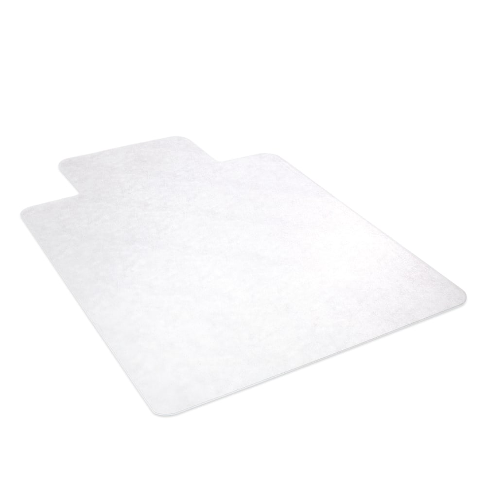 Deflecto EconoMat Chair Mat For Hard Floors, Standard Lip, 36in x 48in, Clear