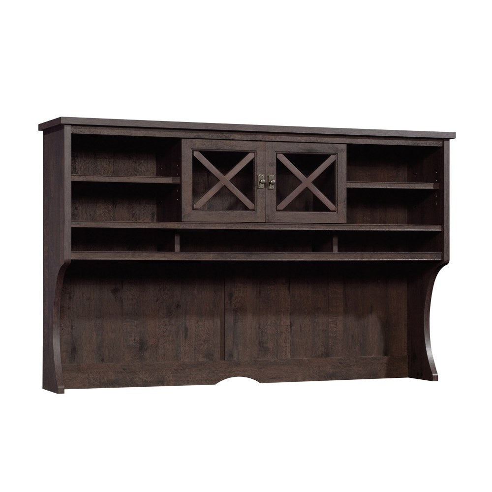 Sauder Costa Large Hutch, Coffee Oak