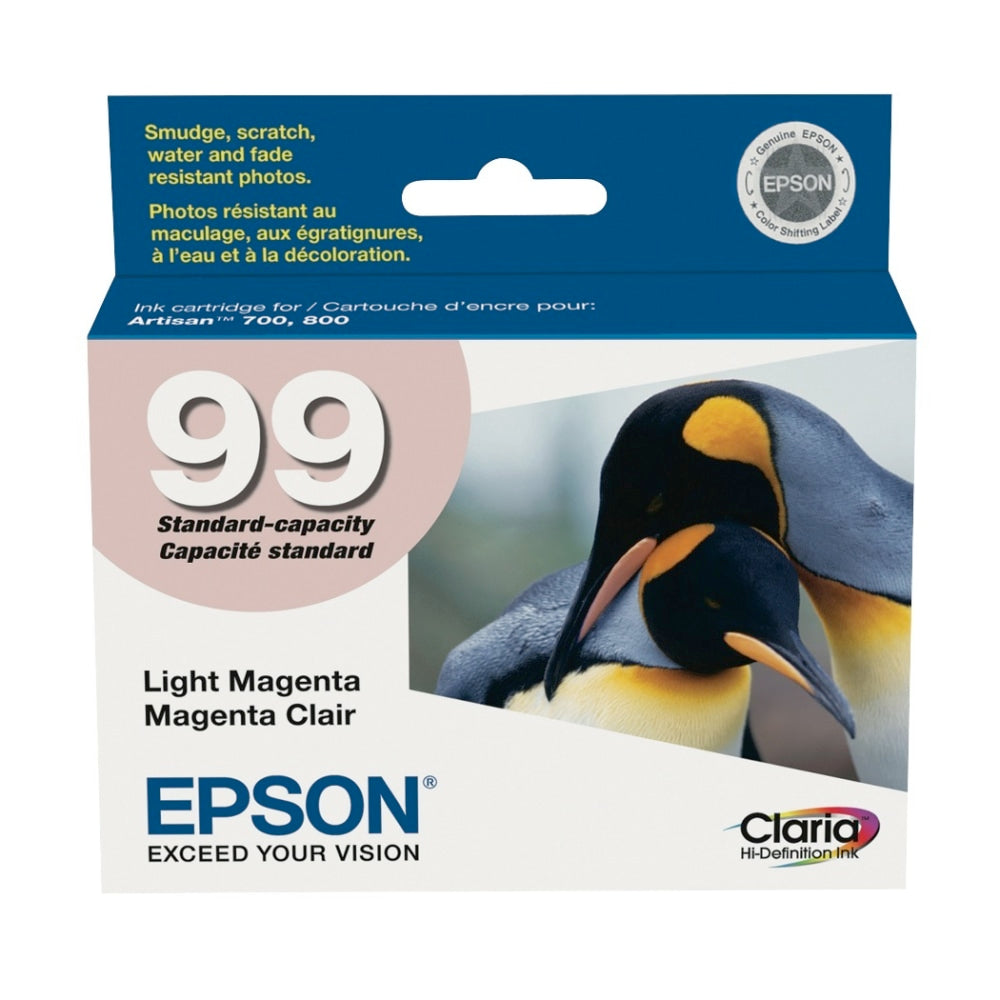 Epson 99 Claria Light Magenta Ink Cartridge, T099620-S