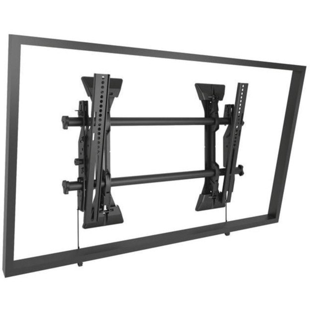 Chief Fusion Medium Tilt TV Wall Mount - For Displays 32-65in - Black - Mounting kit (tilt wall mount, 2 interface brackets) - for flat panel - black - screen size: 26in-47in - mounting interface: 100 x 100 mm - wall-mountable