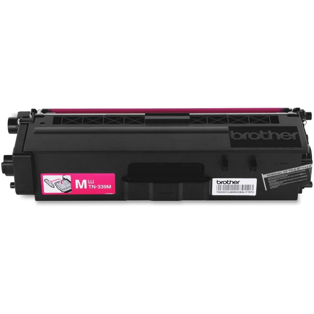 Brother TN-339 Magenta High Yield Toner Cartridge, TN-339M