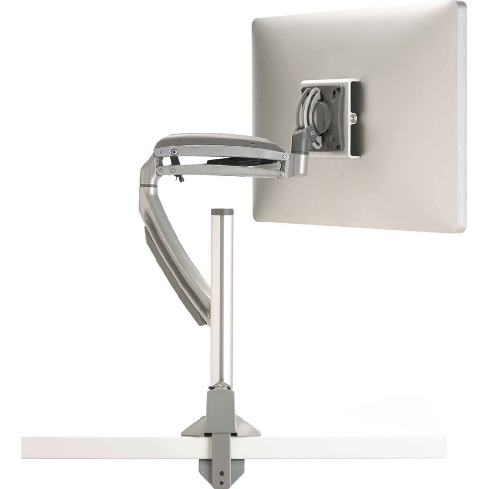 Chief Kontour Dynamic Desk Mount Monitor Arm - For Displays 10-38in - Silver - Height Adjustable - 10in to 30in Screen Support - 22 lb Load Capacity - 75 x 75, 100 x 100 - VESA Mount Compatible