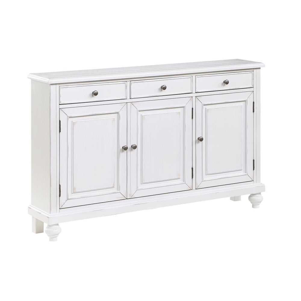 Coast to Coast Viviana Storage Cabinet, 36inH x 56inW x 11inD, Dove White