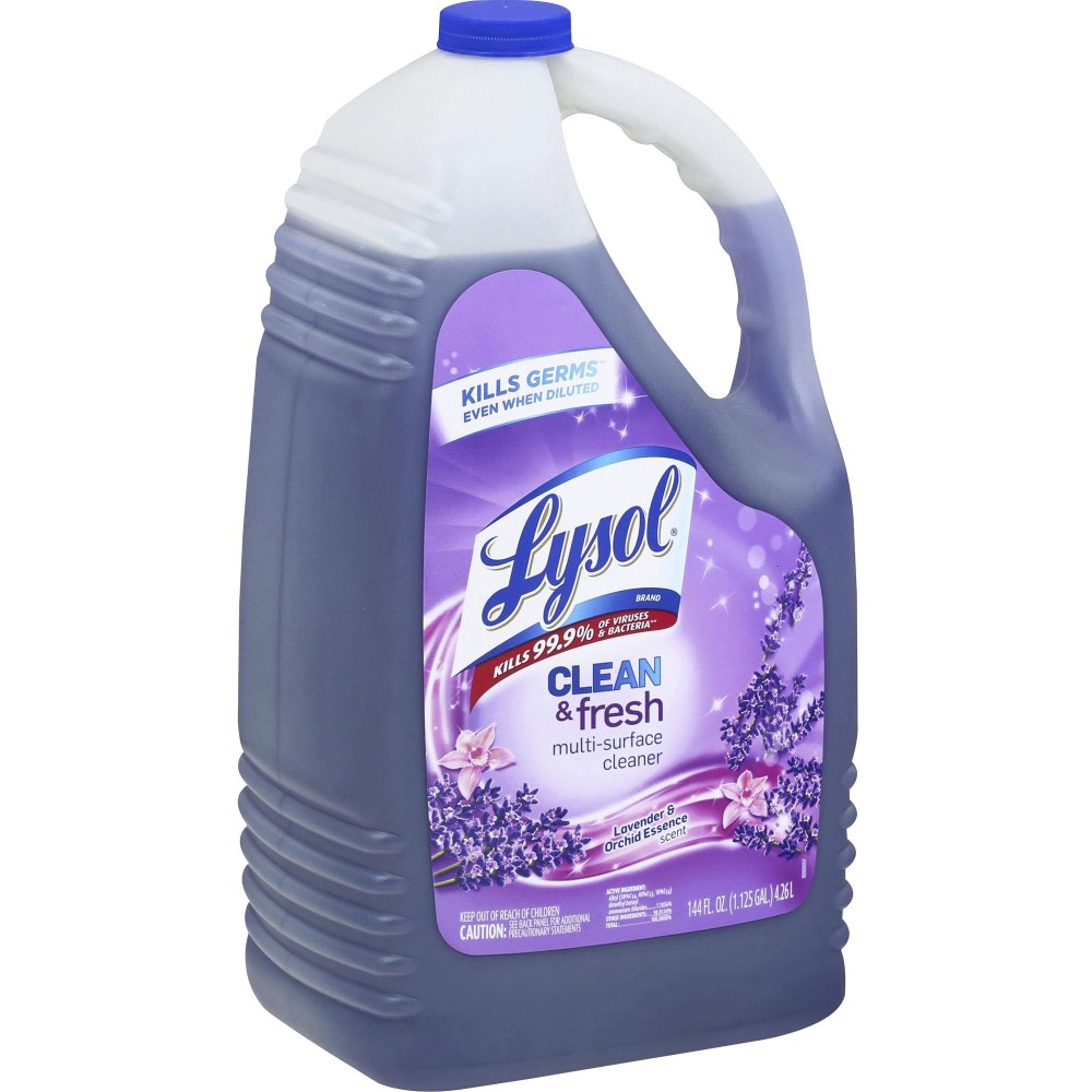 Lysol Clean & Fresh Multi-Surface Cleaner, Clean & Fresh Lavender Orchid Scent, 144 Oz Bottle