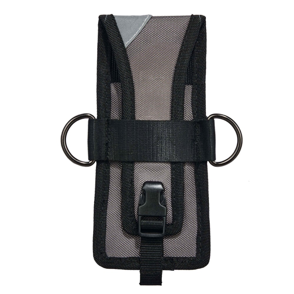 Ergodyne Arsenal 5561 Small Tool And Radio Holster, 8-1/2inH x 2-1/2inW x 4-1/2inD, Gray