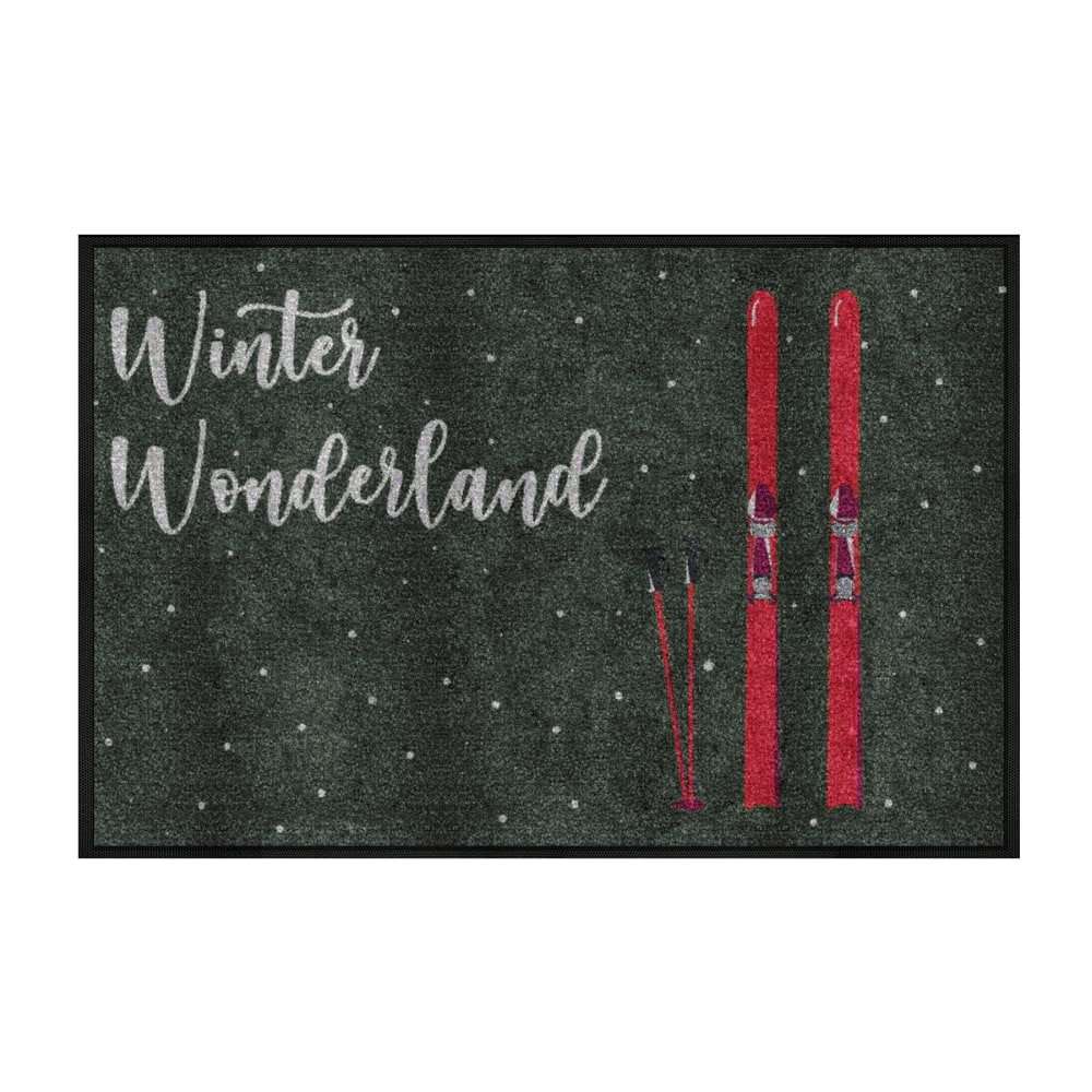 M+A Matting Message Mat, 45in x 69in, Winter Wonderland