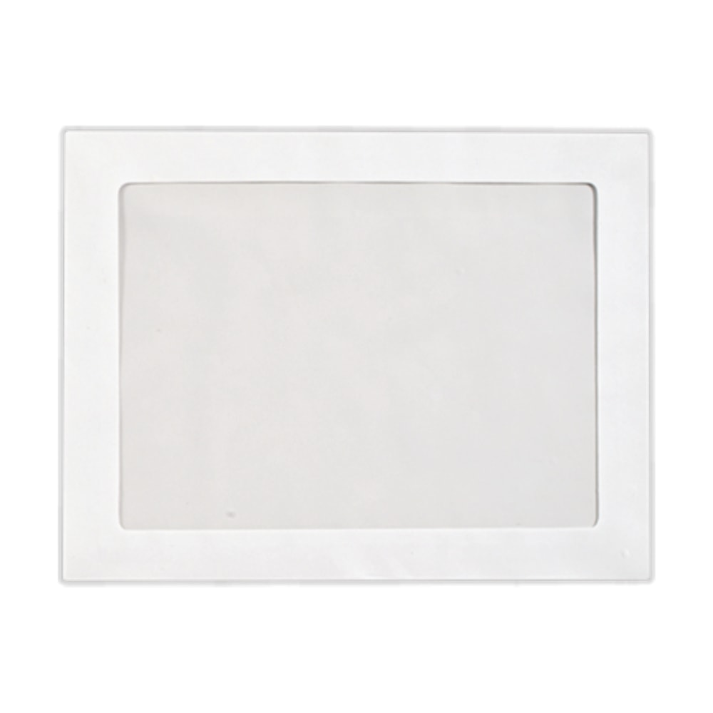 LUX #9 Full-Face Window Envelopes, Middle Window, Gummed Seal, Bright White, Pack Of 500