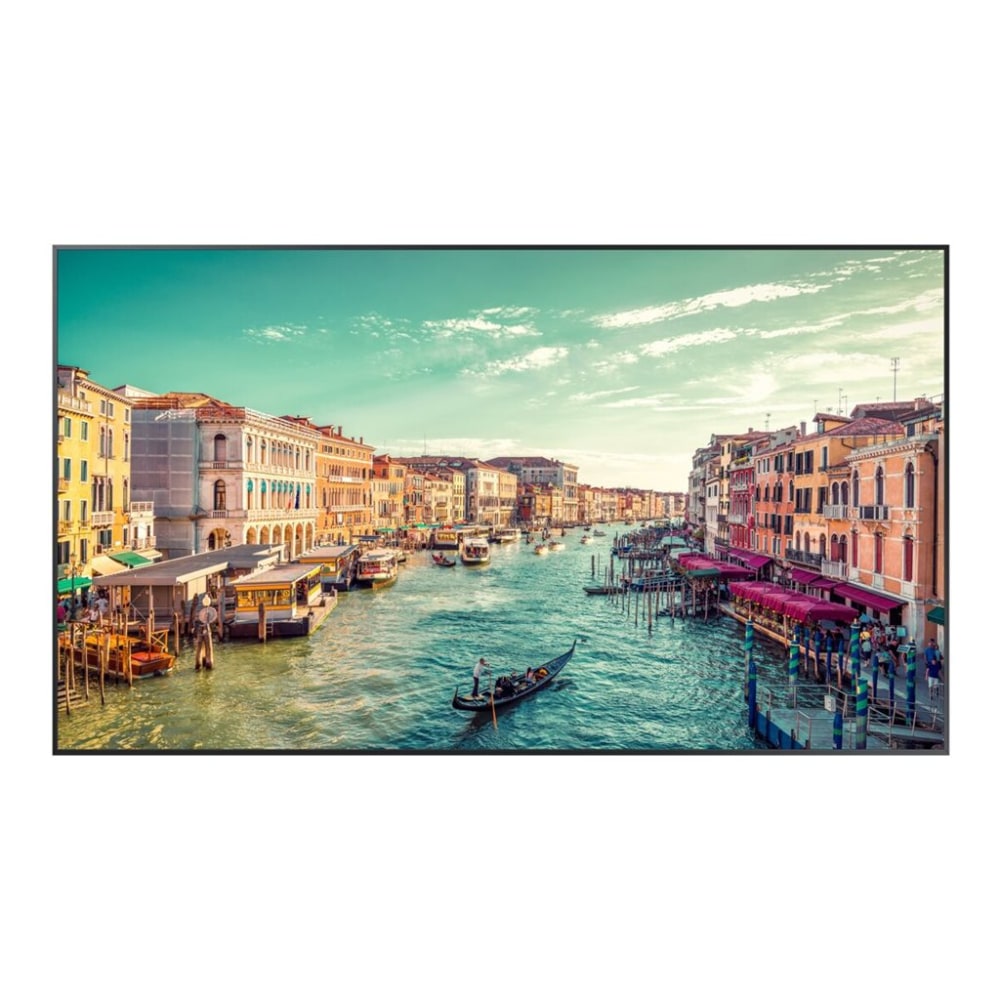 Samsung QB85R-N - 85in Diagonal Class QBR-N Series LED-backlit LCD display - digital signage - 4K UHD (2160p) 3840 x 2160 - HDR - edge-lit