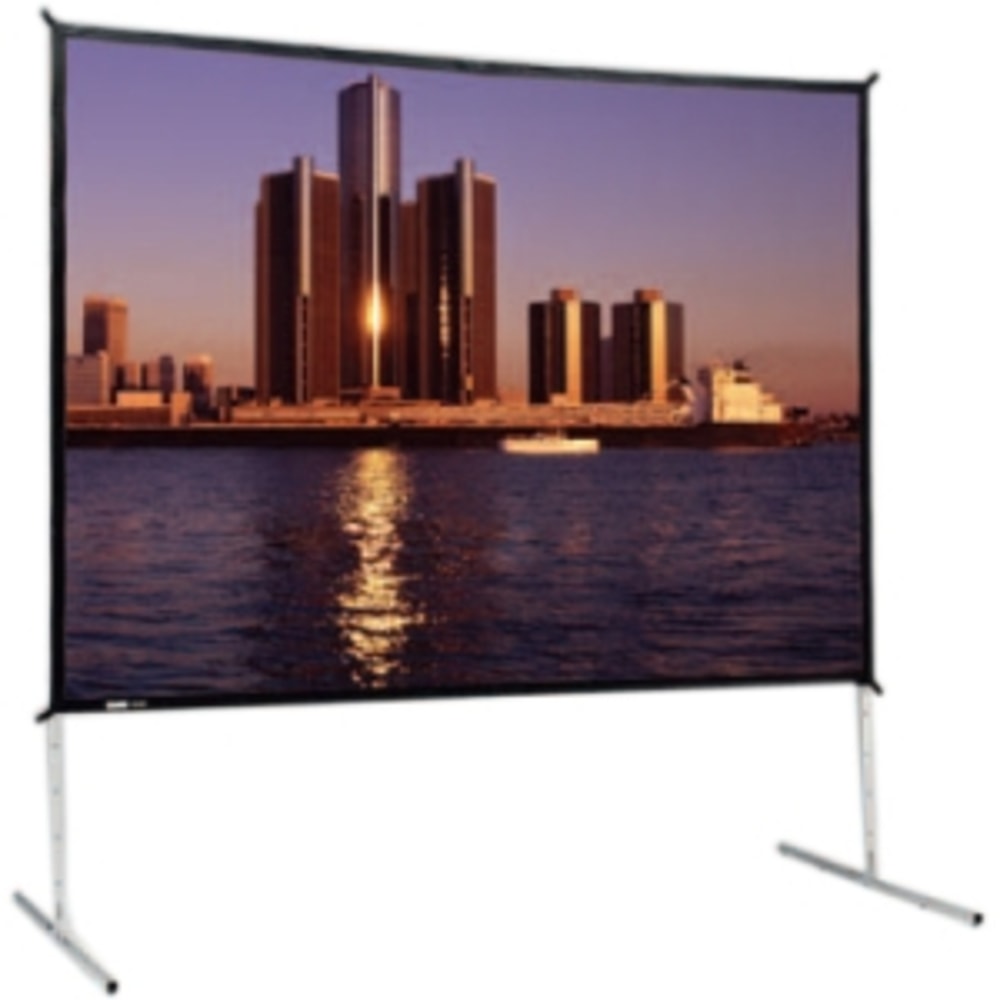 Da-Lite Fast-Fold Deluxe Screen System Video Format - Projection screen - Dual Vision