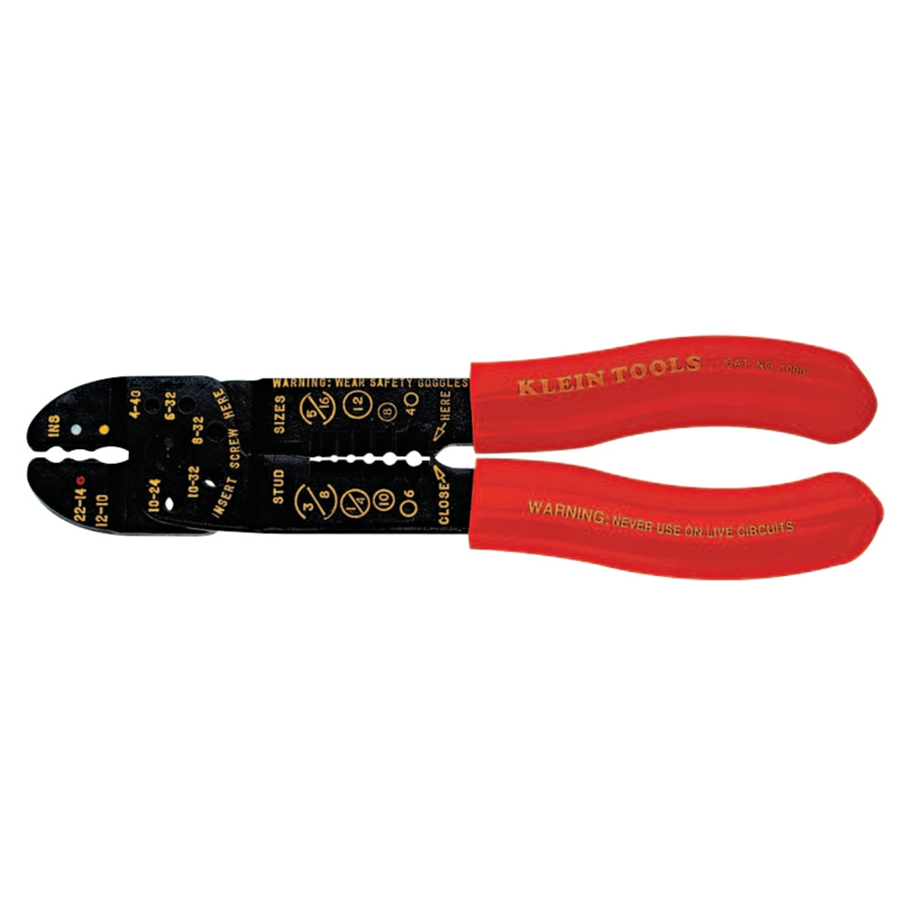 Multipurpose Tools, 7 3/4 in, 10-22 AWG, Red