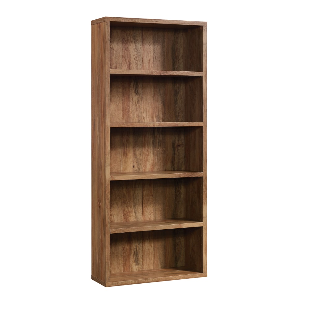 Sauder Select 73inH 5-Shelf Bookcase, Sindoori Mango