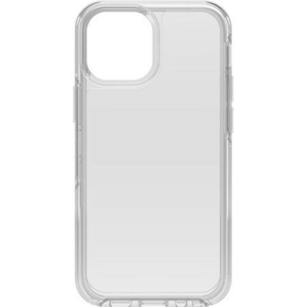 OtterBox iPhone 13 mini, iPhone 12 mini Symmetry Series Clear Antimicrobial Case - For Apple iPhone 13 mini, iPhone 12 mini Smartphone - Clear - Drop Resistant, Bacterial Resistant, Scrape Resistant - Polycarbonate, Synthetic Rubber, Plastic - 1