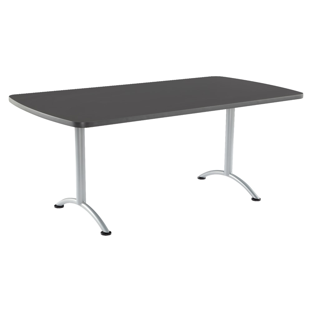 Iceberg IndestrucTable TOO Utility Table Top, Rectangle, Graphite