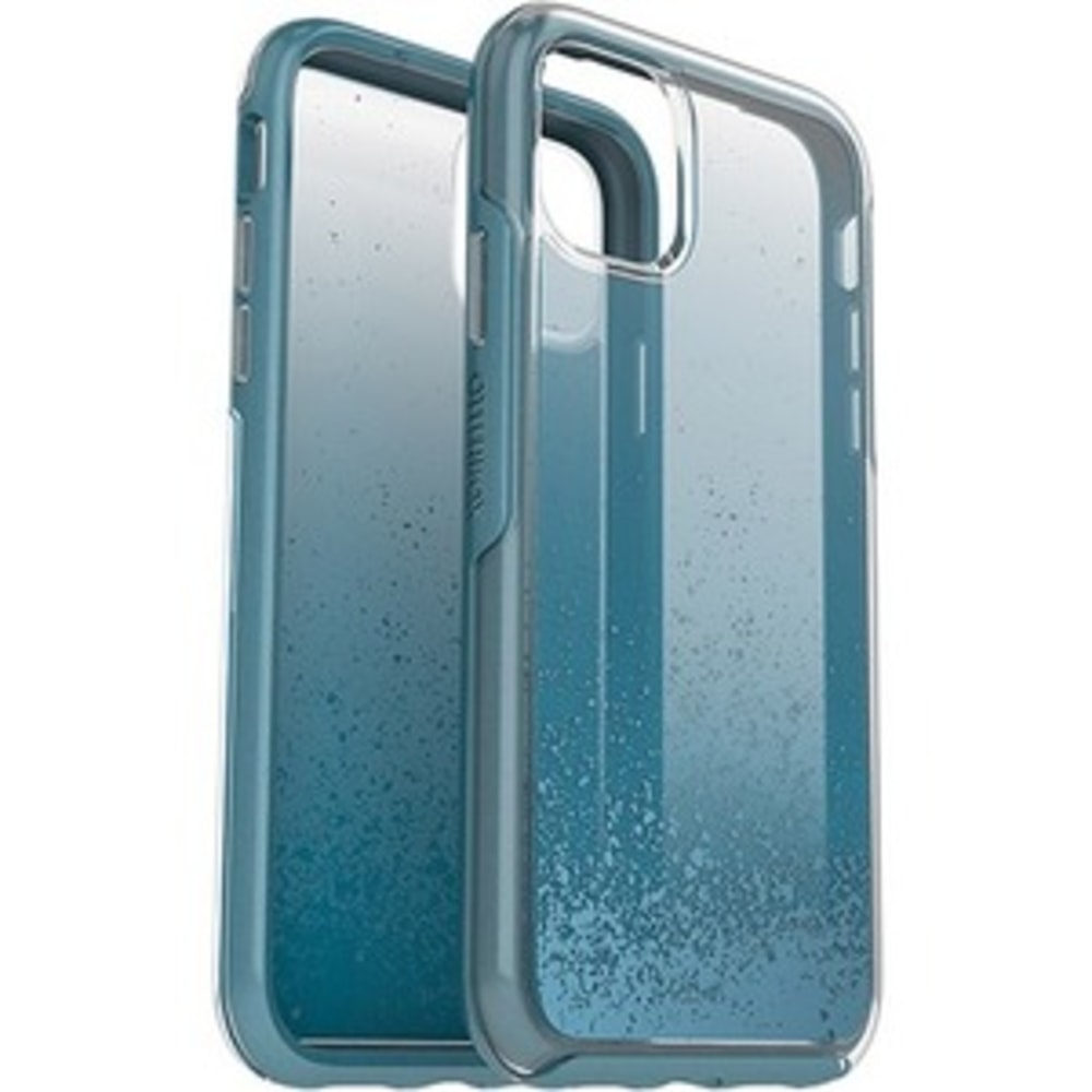 OtterBox iPhone 11 Symmetry Series Case - For Apple iPhone 11 Smartphone - Metallic Texture Strikes - We will Call Blue - Drop Resistant - Synthetic Rubber, Polycarbonate - Retail