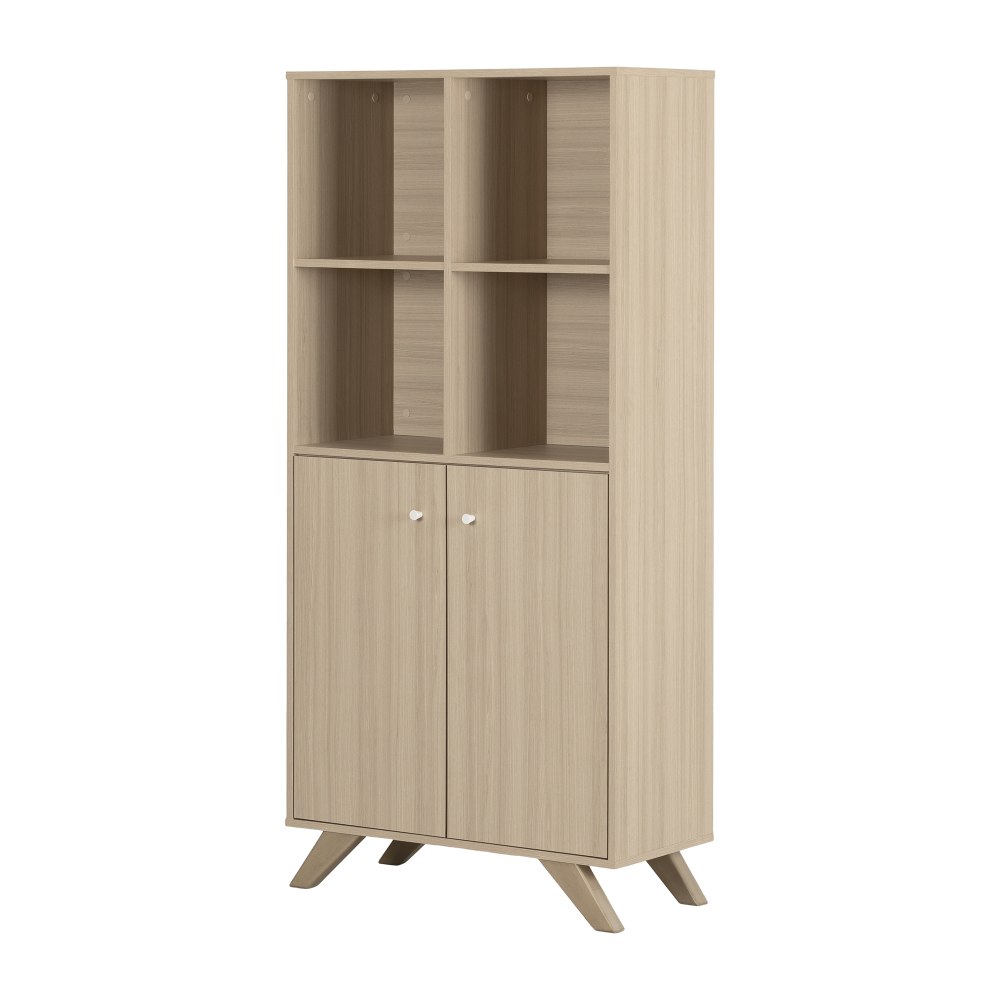 South Shore Helsy 31inW Storage Unit, Soft Elm