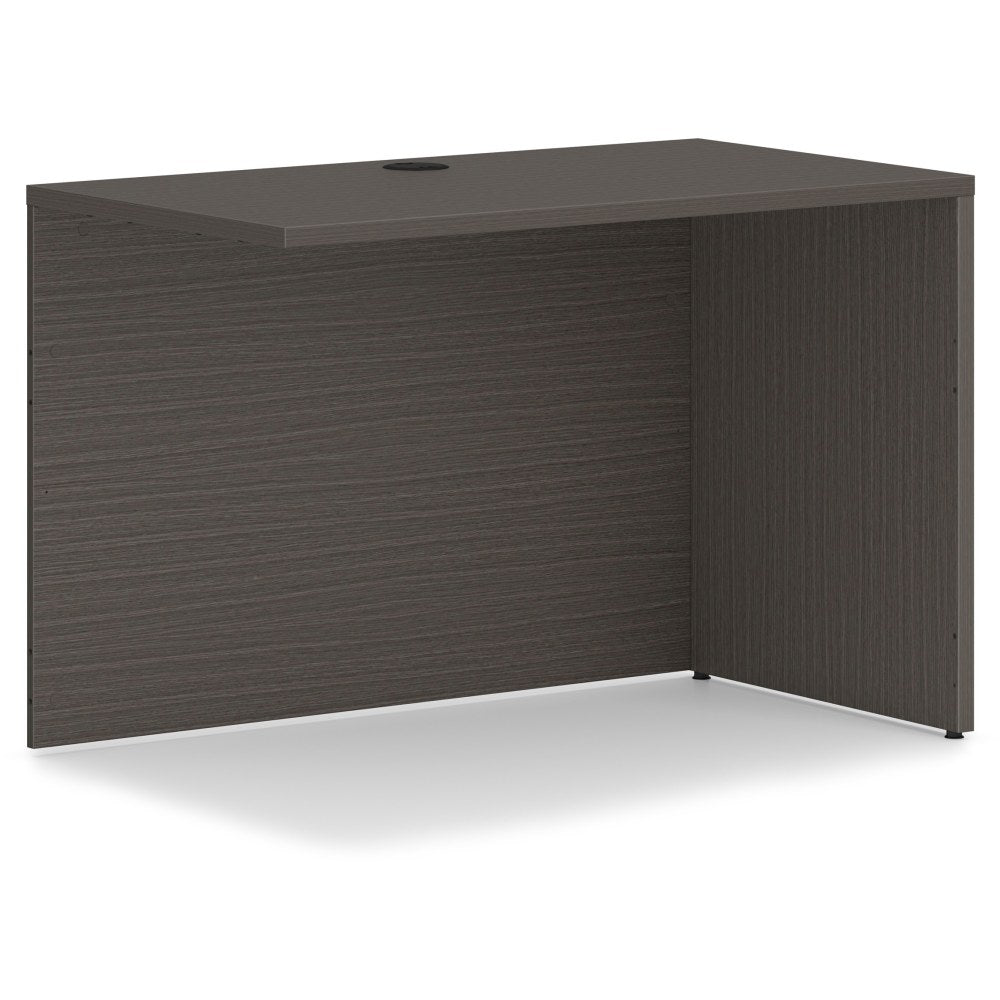 HON Mod 42inW Desk Return Shell Credenza, Slate Teak