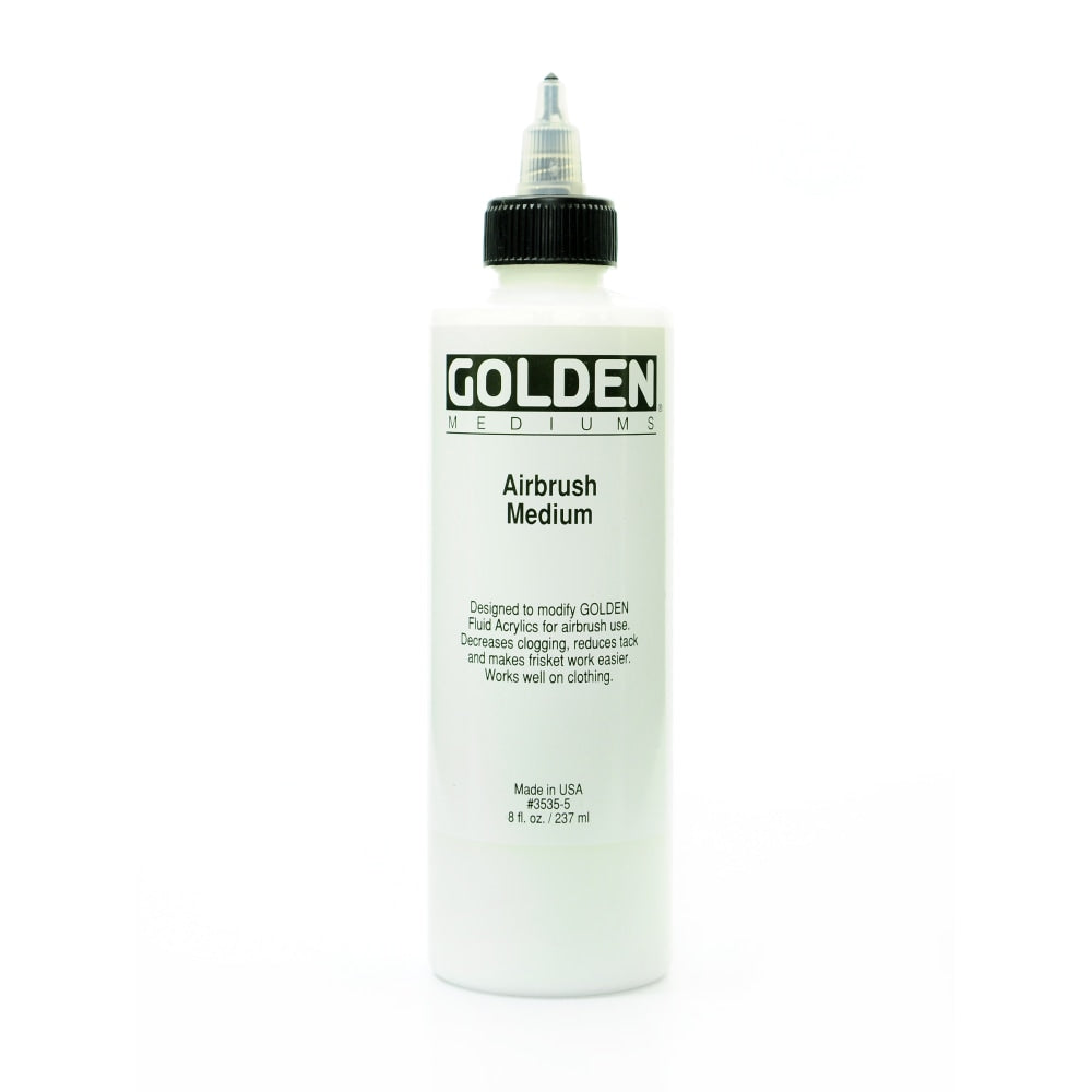 Golden Airbrush Medium, 8 Oz