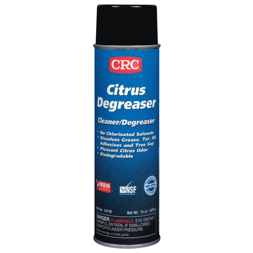 CRC Citrus Degreaser, 20 Oz Can, Case Of 12